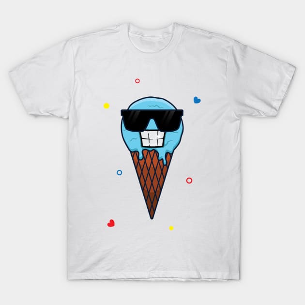 Cool ice cream emote T-Shirt by TTirex